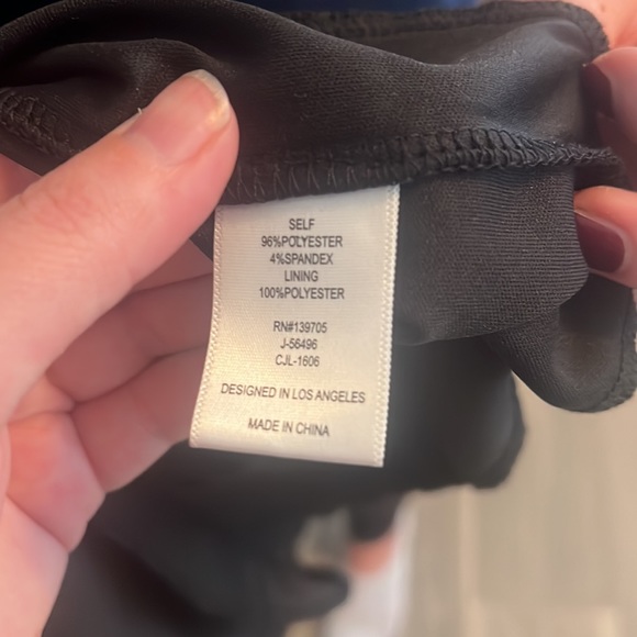 Emerald sundae black dress sexy slit! - Picture 6 of 6